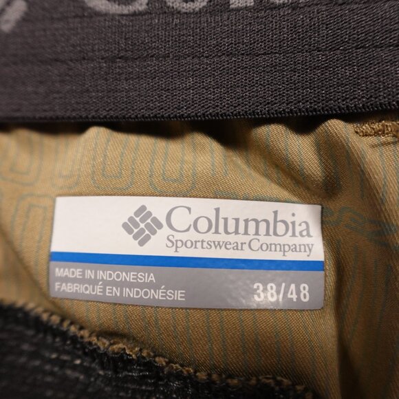 Columbia Cool Coil Omni-Shade Flex Shorts men's 38 khaki - Picture 2 of 10
